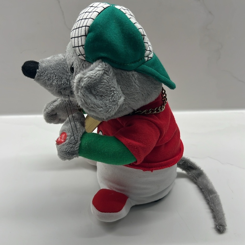 Gemmy Rapping Rodents Christmas Rapping musical Mouse - Picture 6 of 14